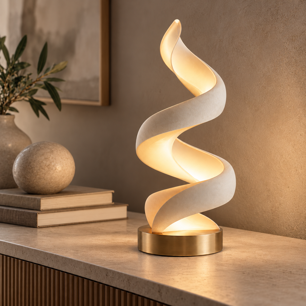 Sculptural LED Table Lamp