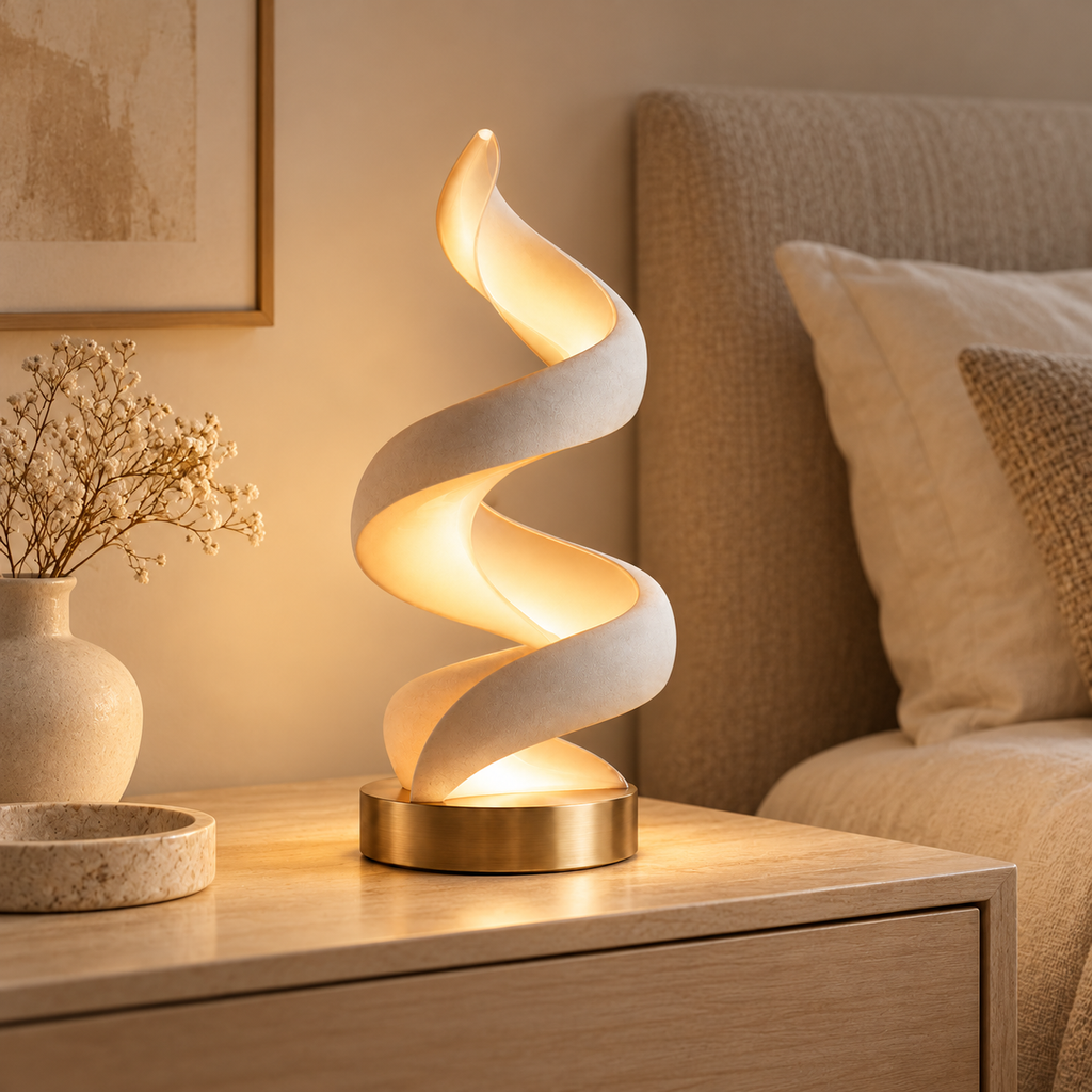 Sculptural LED Table Lamp