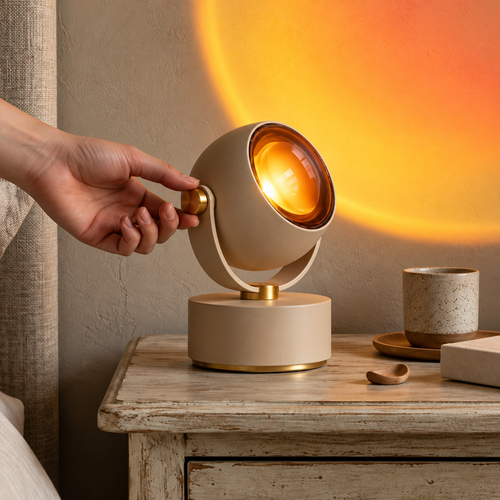 Gradient Sunset Projection Lamp