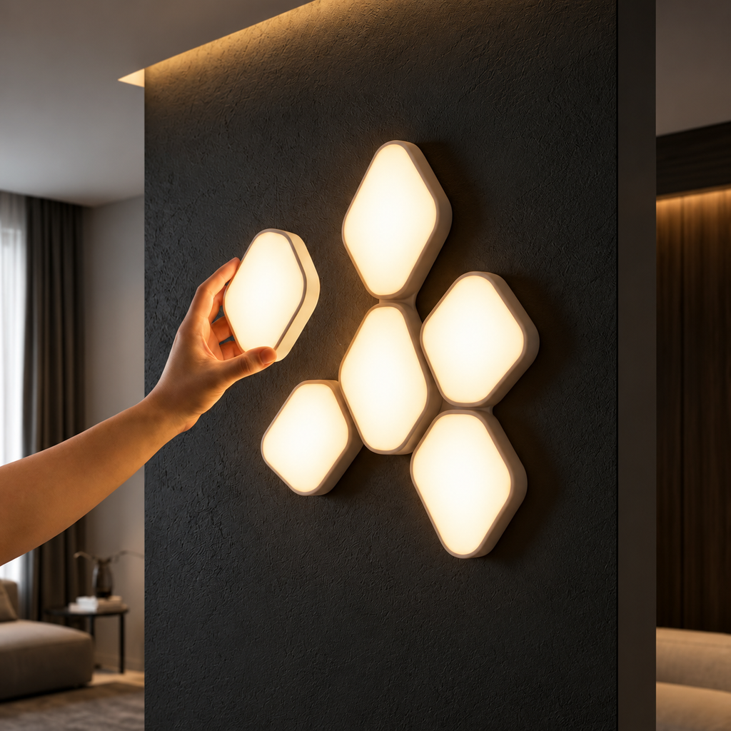 Modular Magnetic LED Wall Lights