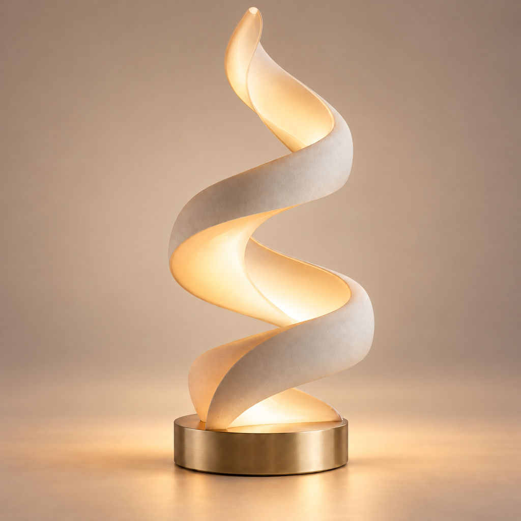 Sculptural LED Table Lamp